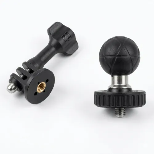 Адаптер с 25mm ball head и GoPro захват.